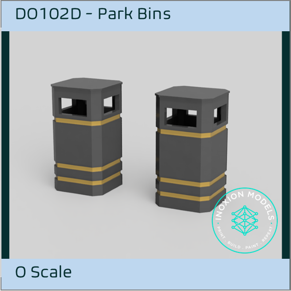 DO102D – Park Bins O Scale