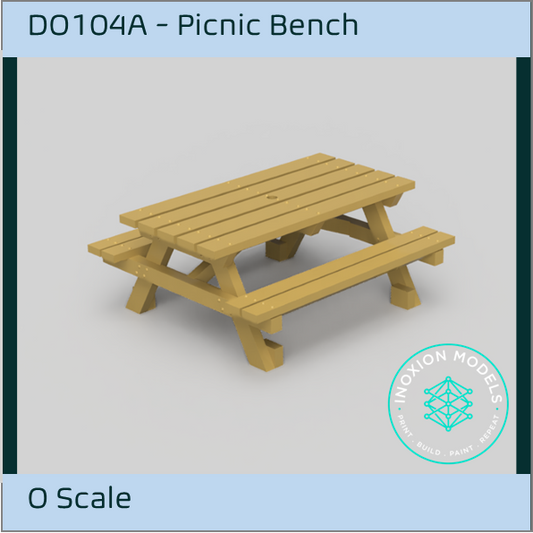 DO104A – Picnic Benches O Scale