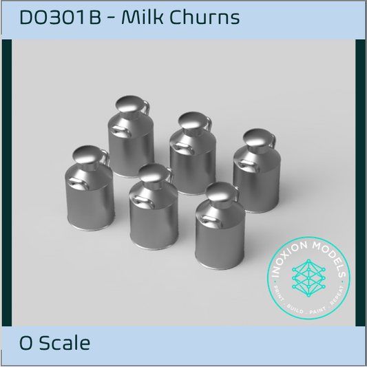 DO301B – Small Milk Churns O Scale
