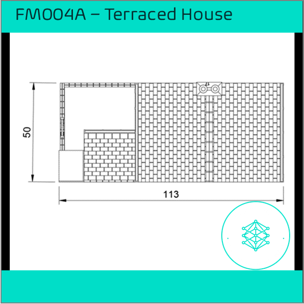 FM004A – Terrace House HO Scale
