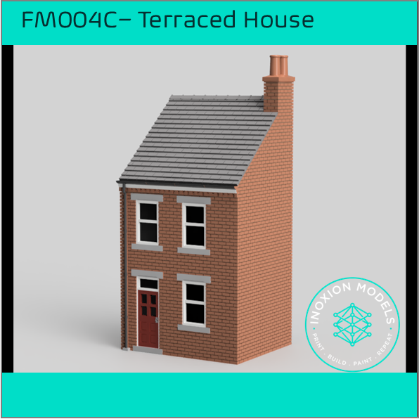 FM004C – Low Relief Terrace House HO Scale