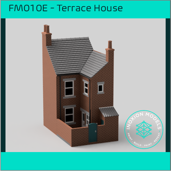 FM010E – Low Relief Terrace House OO Scale