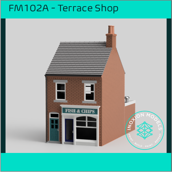 FM102A – Terrace Shop HO Scale