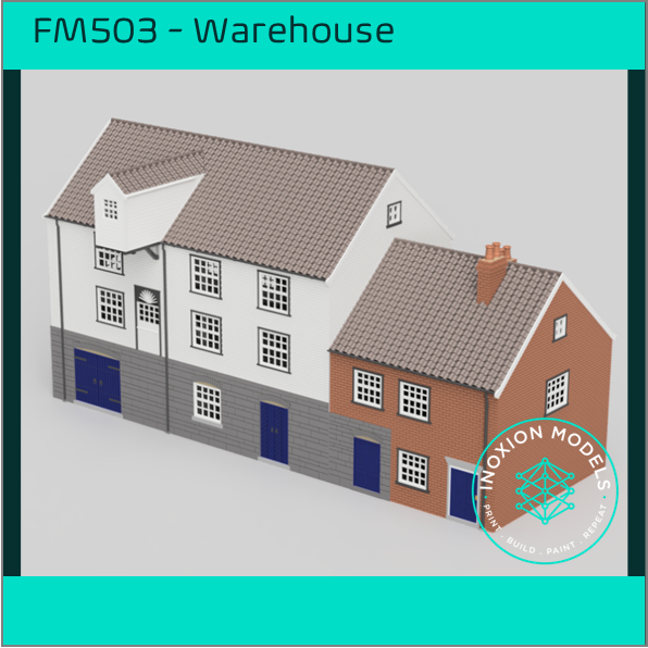 FM503 – Canal Warehouse HO Scale