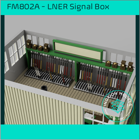 FM802A – LNER Signal Box HO Scale