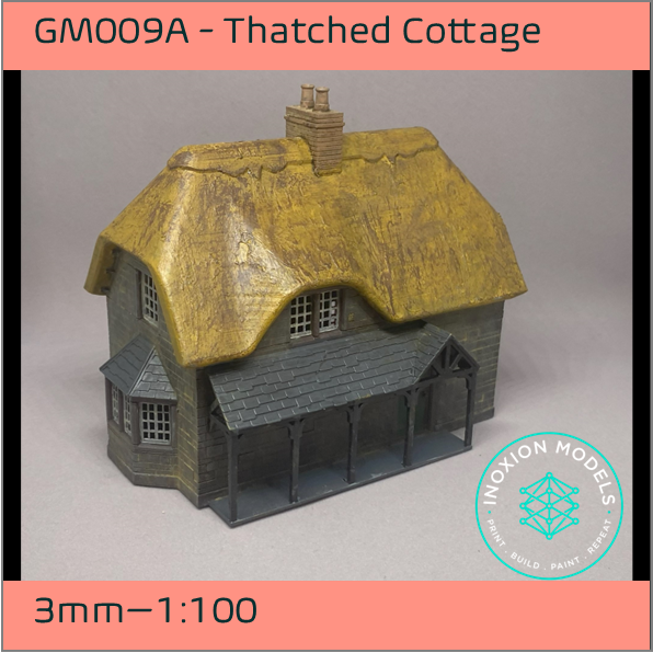 GM009A – Thatched Cottage 3mm - 1:100 Scale