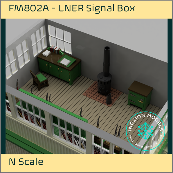 HM802A – LNER Signal Box N Scale