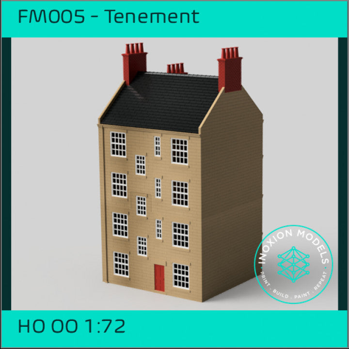 FM005 – Tenement Building OO Scale