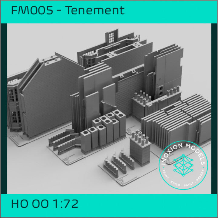 FM005 – Tenement Building OO Scale