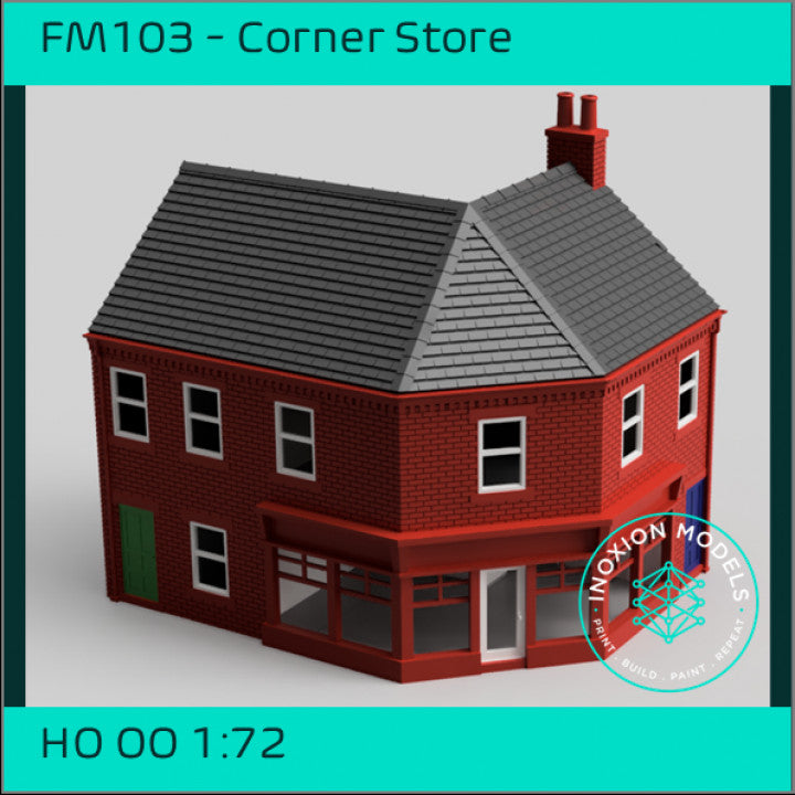 FM103 – Corner Store OO Scale
