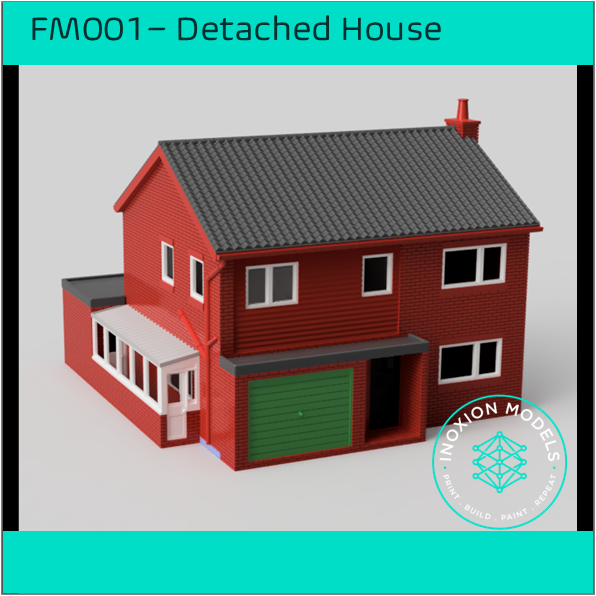 FM001 – Detached House OO Scale