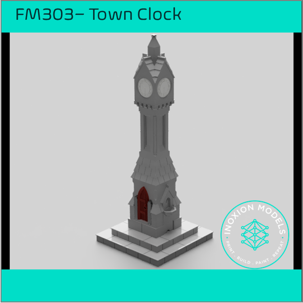 FM303 – English Town Clock OO Scale