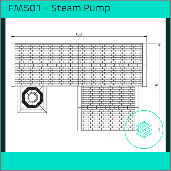FM501 – Steam Pump House OO Scale