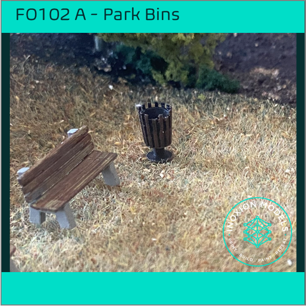 FO102 A – Park Bins OO/HO Scale