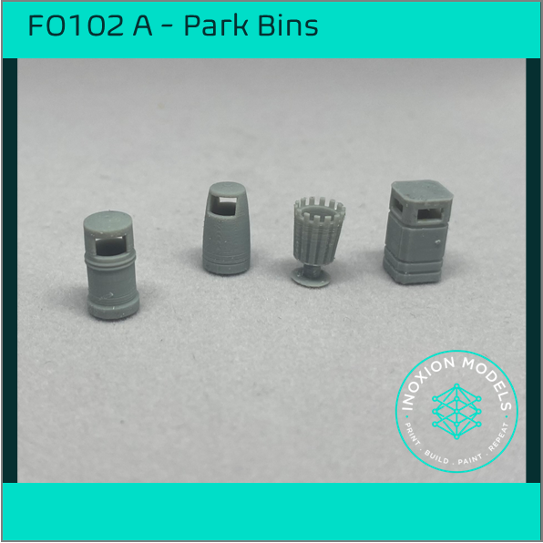 FO102 A – Park Bins OO/HO Scale