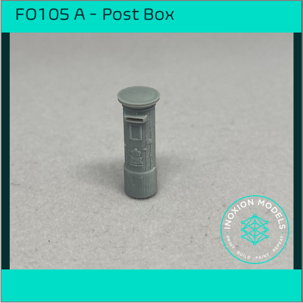 FO105 A – Post Boxes 1:50 Scale