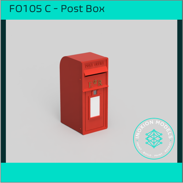 FO105 C – Small Post Box OO/HO Scale
