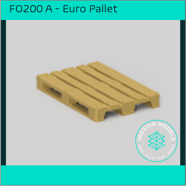 FO200 A – Euro Pallets OO/HO Scale
