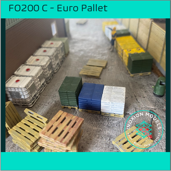 FO200 C – Euro Pallets OO/HO Scale