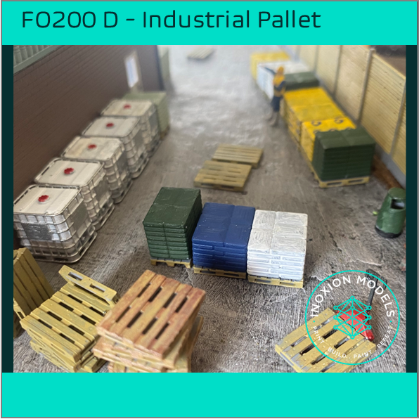 FO200 D – Industrial Pallets OO/HO Scale