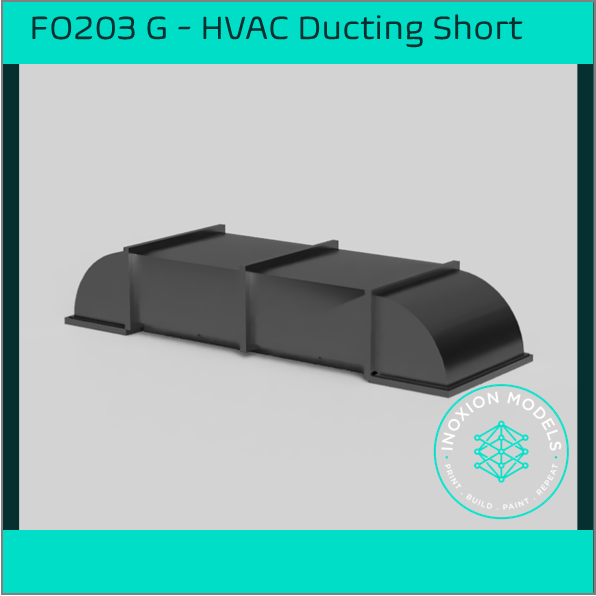 FO203 G – HVAC Ducting Short OO/HO Scale