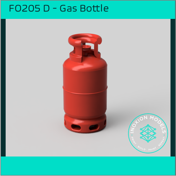 FO205 D – Gas Bottles OO/HO Scale