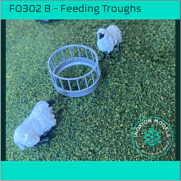 FO302 B – Painted Feeding Station OO/HO Scale