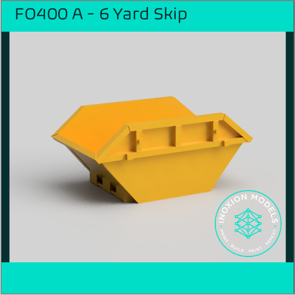 FO400 A – 6 Yard Skip OO/HO Scale