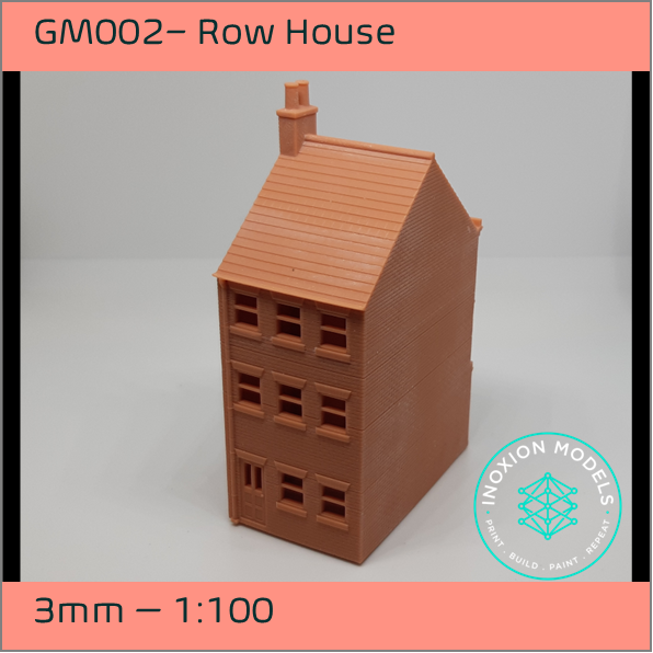 GM002  – Terraced House 3mm - 1:100 Scale