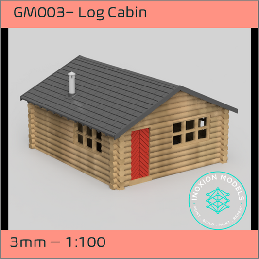 GM003 – Log Cabin 3mm - 1:100 Scale