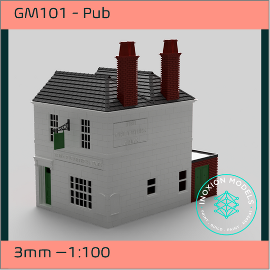 GM101 – Pub/Hotel 3mm - 1:100 Scale
