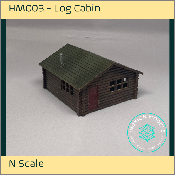 HM003 – Log Cabin N Scale